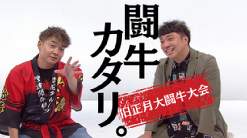 闘牛カタリ。～旧正月大闘牛大会～